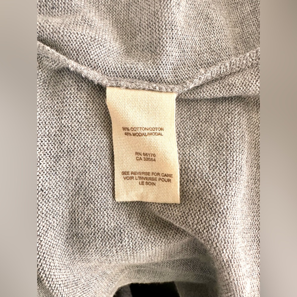 Free People Sweater Dress/Jacket/Cardigan Gray Button Down Long Sleeve - Picture 10 of 12